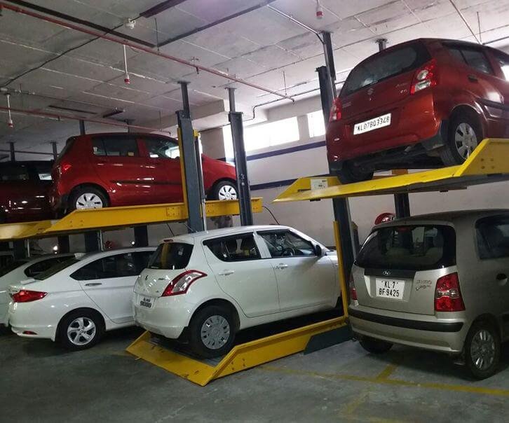 Stack parking system