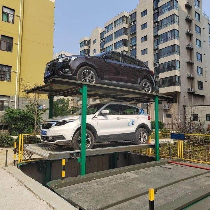 Puzzle parking system