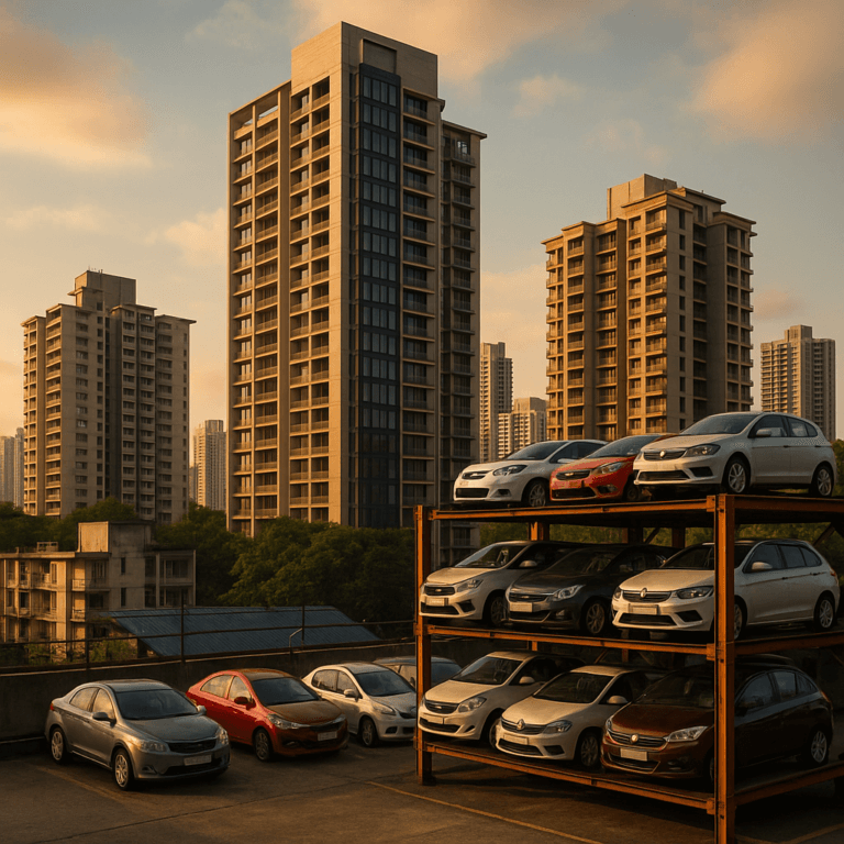 stack parking in mumbai